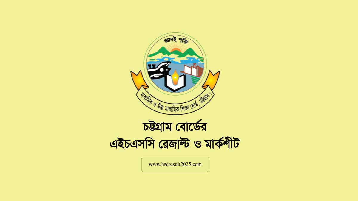 Chittagong Board HSC Result 2025