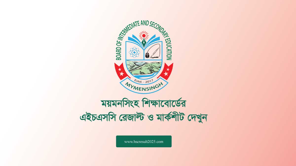 Mymensingh Board HSC Result 2025